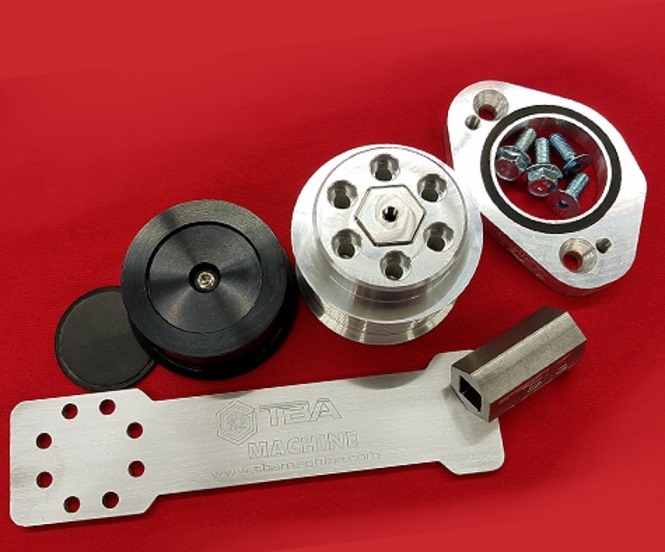 Billet Super Charger Pulley Combo Dodge-Jeep 6.2L Hemi - Click Image to Close